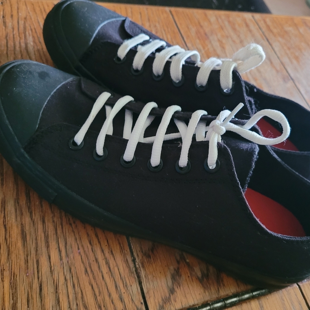 Black Canvas Men's Sneakers